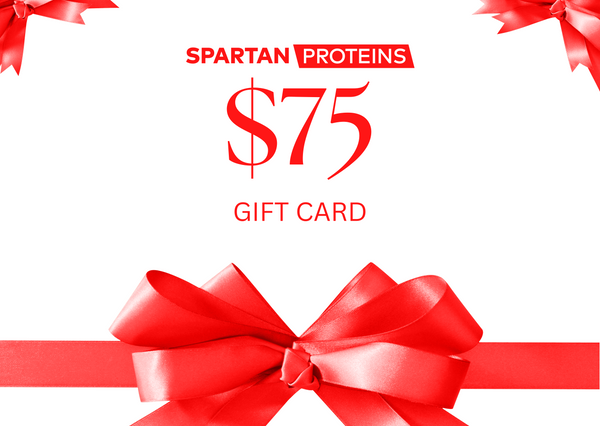 Spartan Proteins Gift Card 75$